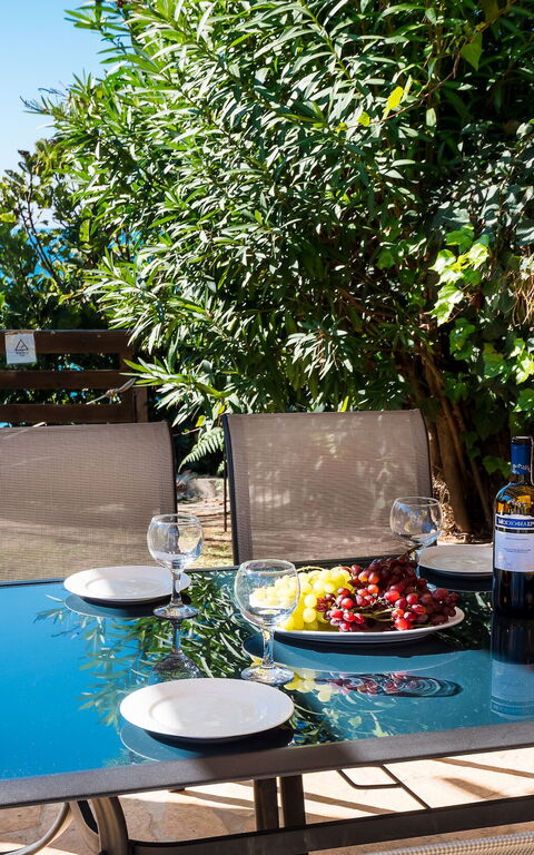 Beachfront Villa Rania: Garden, Outdoor