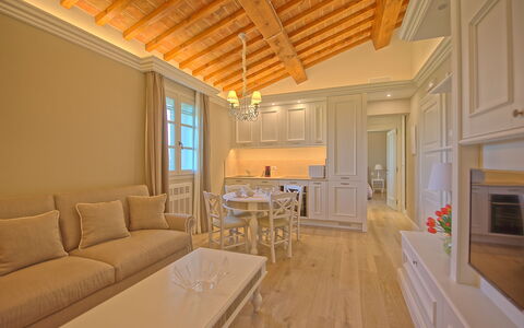 Accommodation Sole Di Vino - 3: Dining Room, Kitchen, Living Room