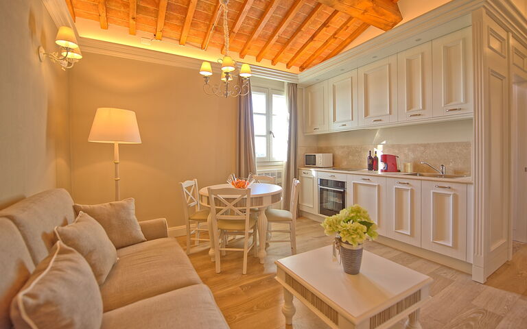Accommodation Sole Di Vino - 4: Dining Room, Kitchen, Living Room
