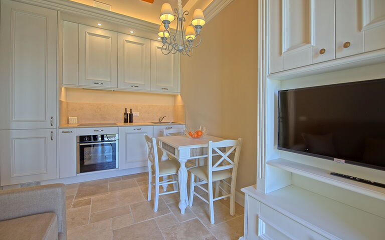 Accommodation Sole Di Vino - 1: Dining Room, Kitchen, Living Room