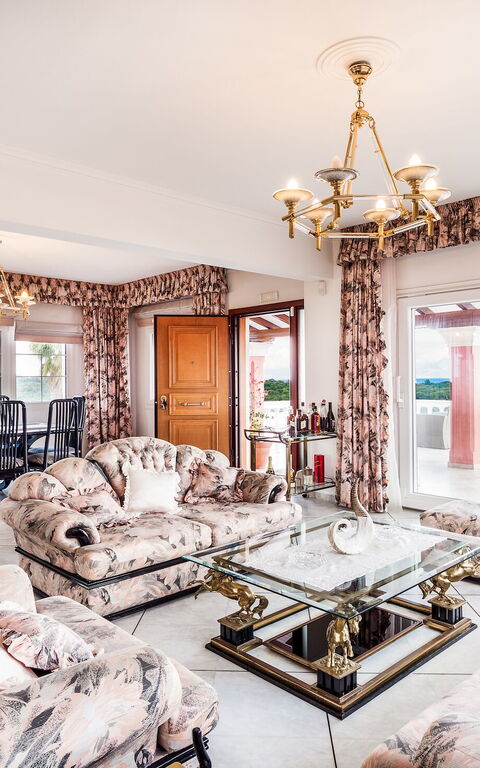 Villa Corfu Panorama: Living Room