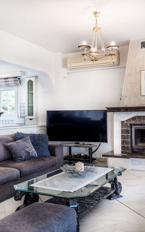 Villa Corfu Panorama: Living Room