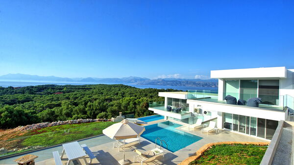 Villa Arete: Building Exterior, Garden, Pool