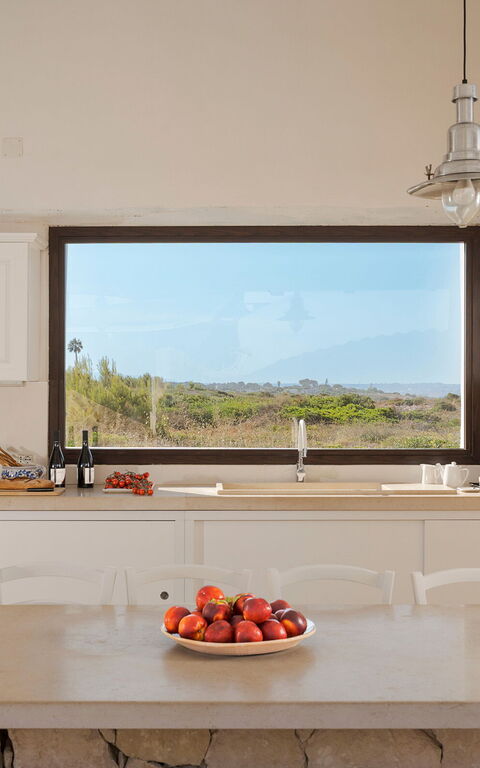 Villa Del Mito: Balcony / Terrace / Patio, Building Exterior, Kitchen, Outdoor