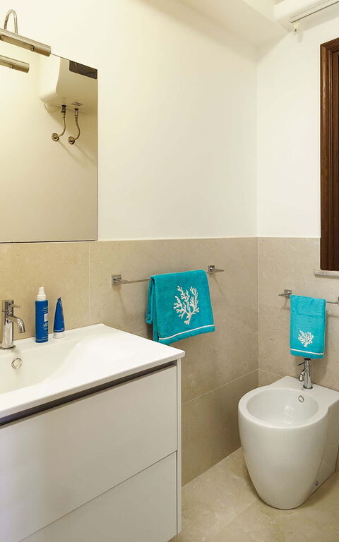 Villa Cala Mancina: Bathroom