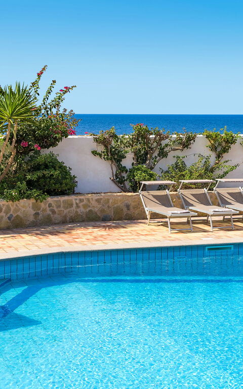 Villa Cala Mancina: Building Exterior, Outdoor, Pool, Scenic View