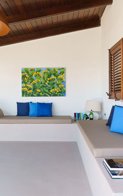 Villa Cala Mancina: Balcony / Terrace / Patio, Building Exterior, Outdoor