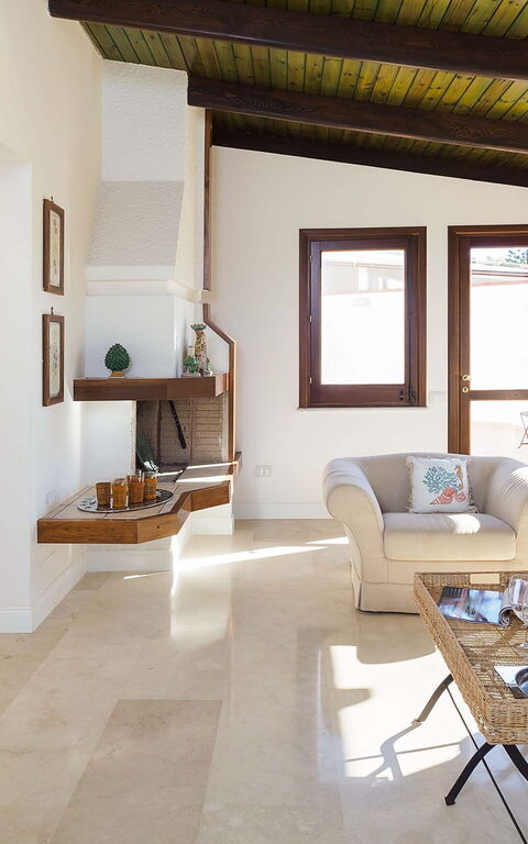 Villa Cala Mancina: Living Room