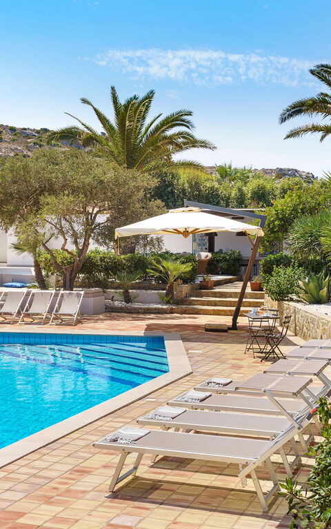 Villa Cala Mancina: Building Exterior, Outdoor, Pool