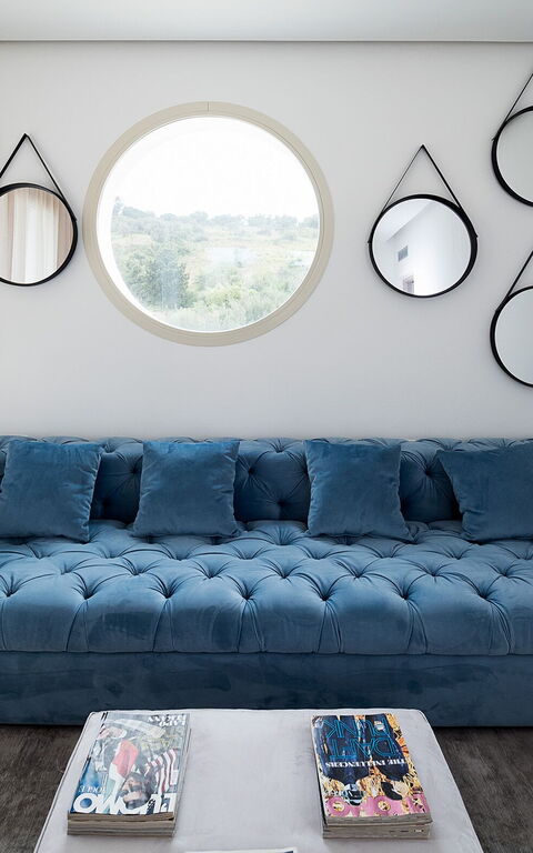 Villa Contra: Living Room