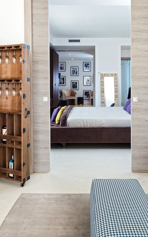 Villa Contra: Living Room