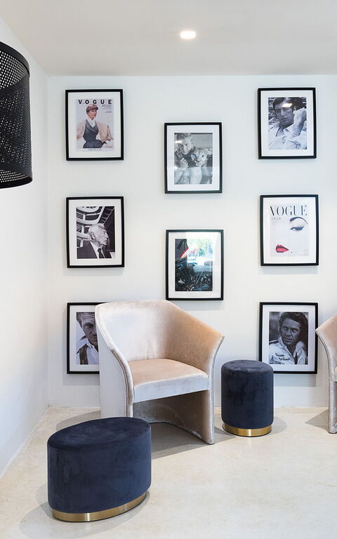 Villa Contra: Living Room