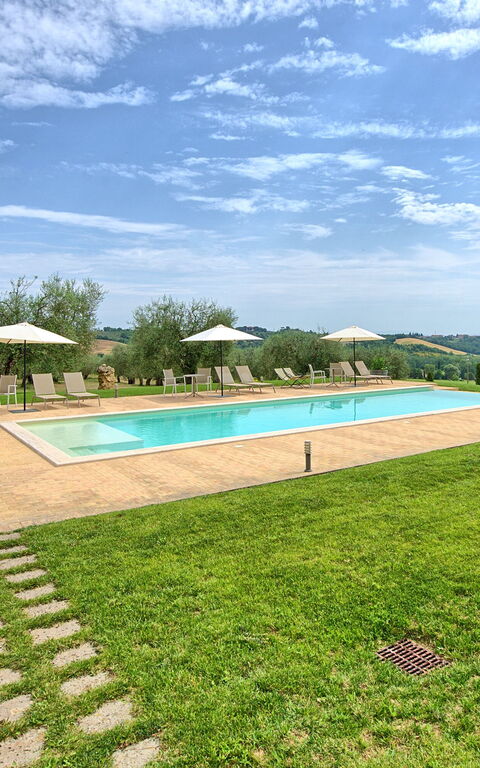 Villa Le Buche: Garden, Outdoor, Pool, Summer