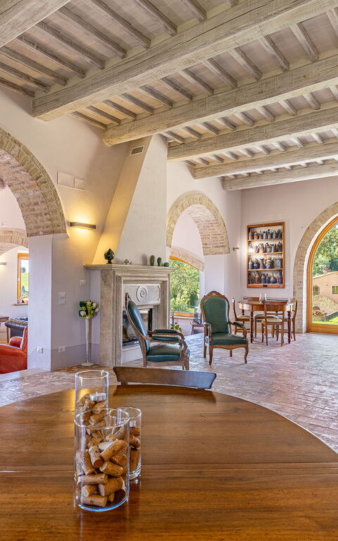 Villa Le Buche: Living Room