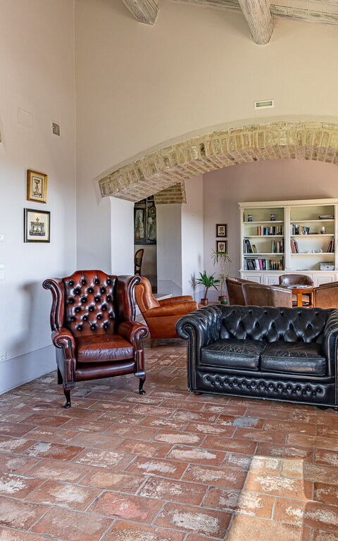 Villa Le Buche: Living Room