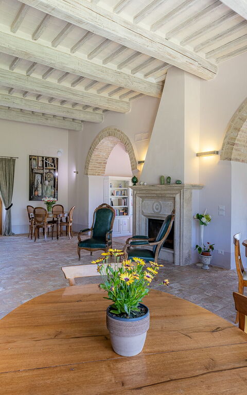 Villa Le Buche: Living Room