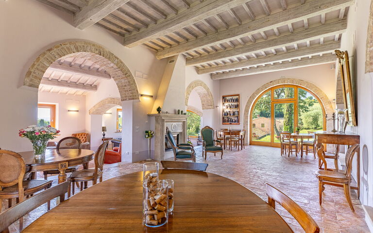 Villa Le Buche: Living Room