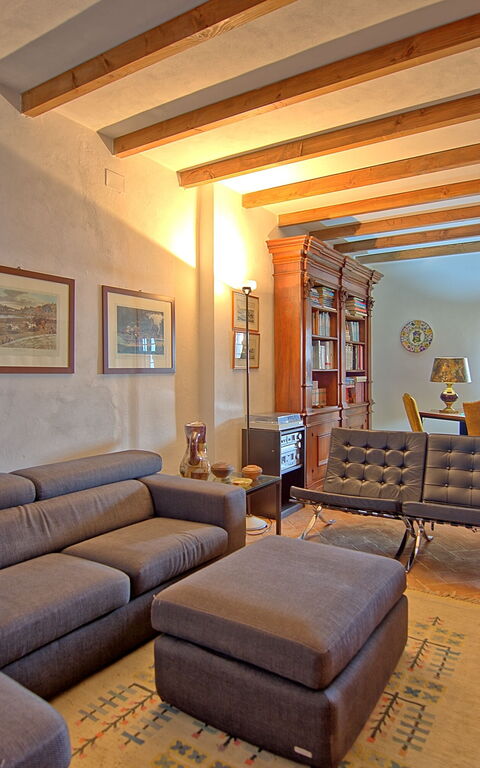 Villa Sorbaiano: Living Room