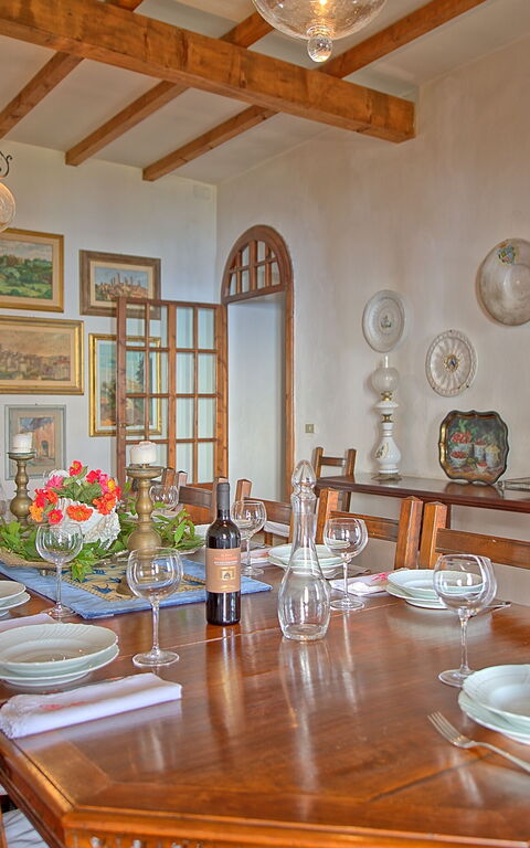 Villa Sorbaiano: Dining Room