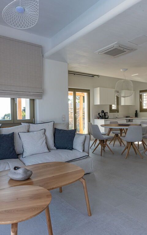 Villa Lyra: Dining Room, Kitchen, Living Room