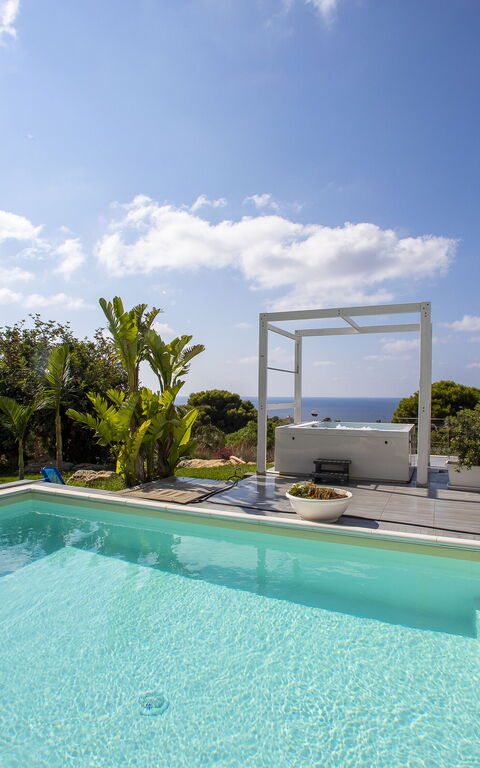 Villa Annalisa: Balcony / Terrace / Patio, Garden, Hot Tub, Outdoor, Pool, Scenic View