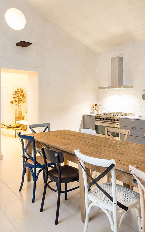 Villa Dimora Pura: Dining Room, Kitchen