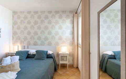 Accommodation Calantha: Bedroom