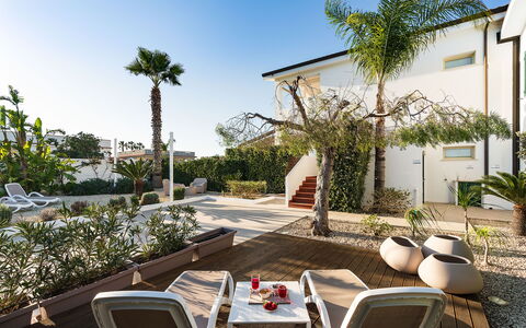 Accommodation Fillide: Balcony / Terrace / Patio