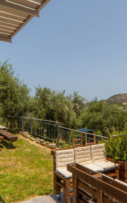 Villa Eftychia: Garden, Outdoor