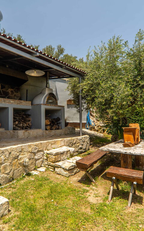 Villa Eftychia: Balcony / Terrace / Patio, Garden, Outdoor