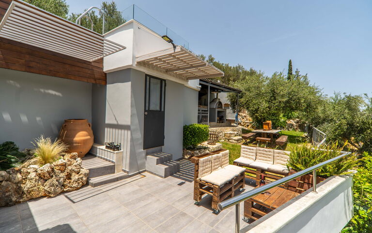 Villa Eftychia: Balcony / Terrace / Patio, Outdoor