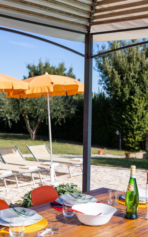 Villa Renina: Balcony / Terrace / Patio, Garden, Outdoor, Pool