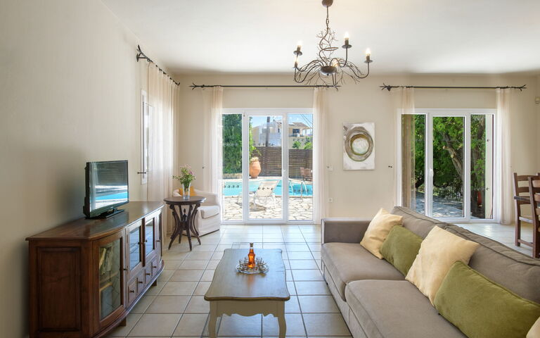 Villa Xanthe: Living Room