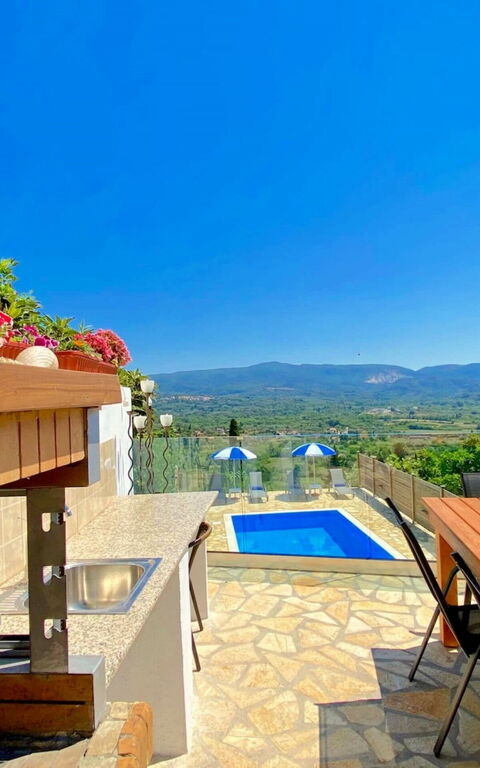 Villa Dinos: Balcony / Terrace / Patio, Outdoor