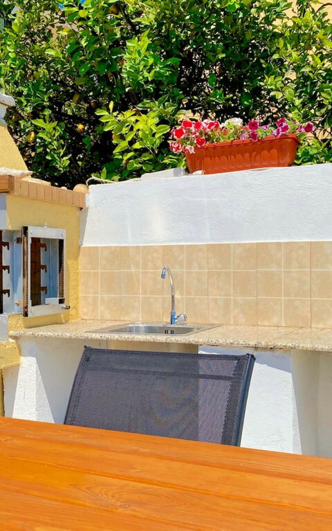 Villa Dinos: Balcony / Terrace / Patio, Outdoor