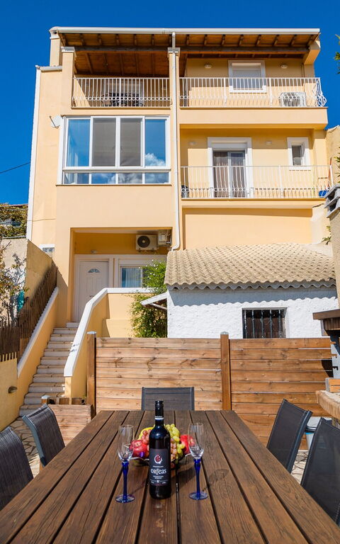 Villa Dinos: Balcony / Terrace / Patio, Outdoor