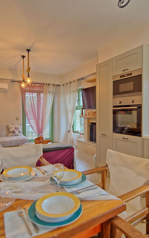 Villa Elaia: Dining Room, Kitchen
