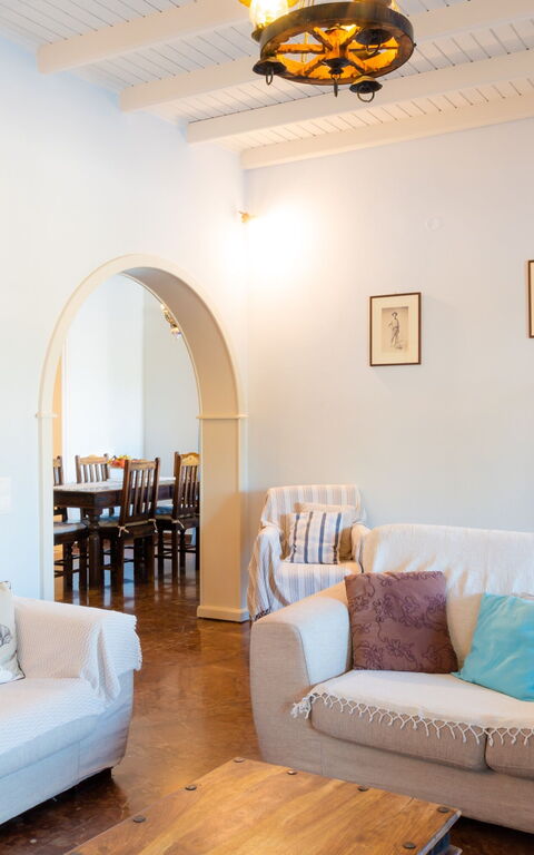 Villa Dimitris: Living Room