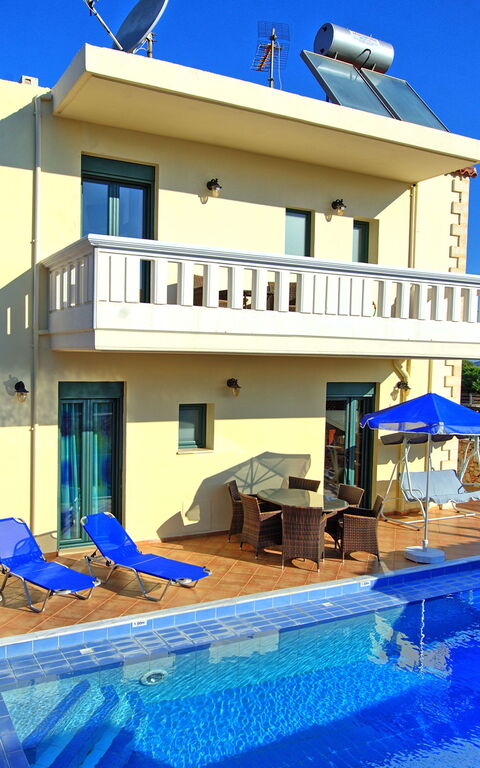 Villa Koules: Building Exterior, Outdoor, Pool