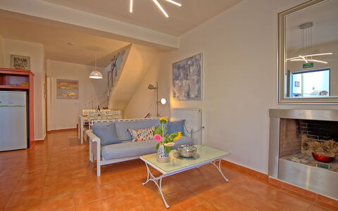 Accommodation Kastellina: Living Room