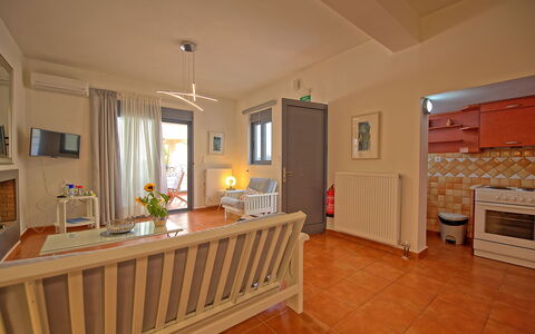 Accommodation Kastellina: Kitchen, Living Room