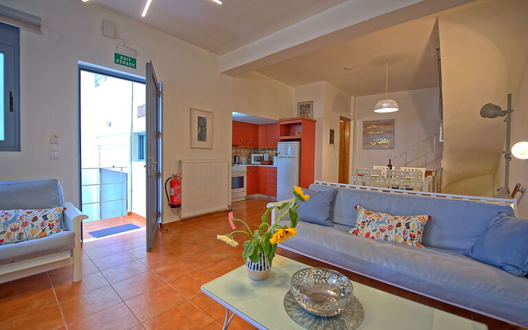 Accommodation Kastellina: Living Room