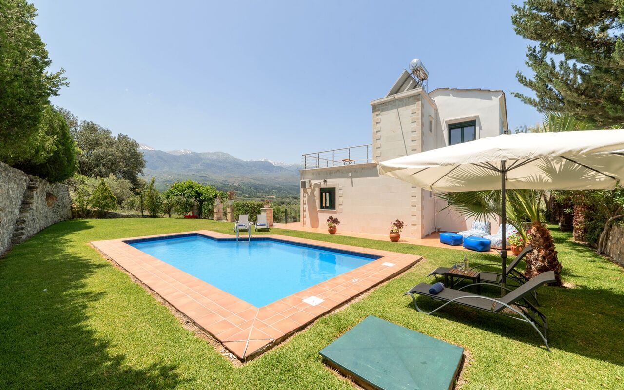 Villa Elia: Building Exterior, Garden, Outdoor, Pool