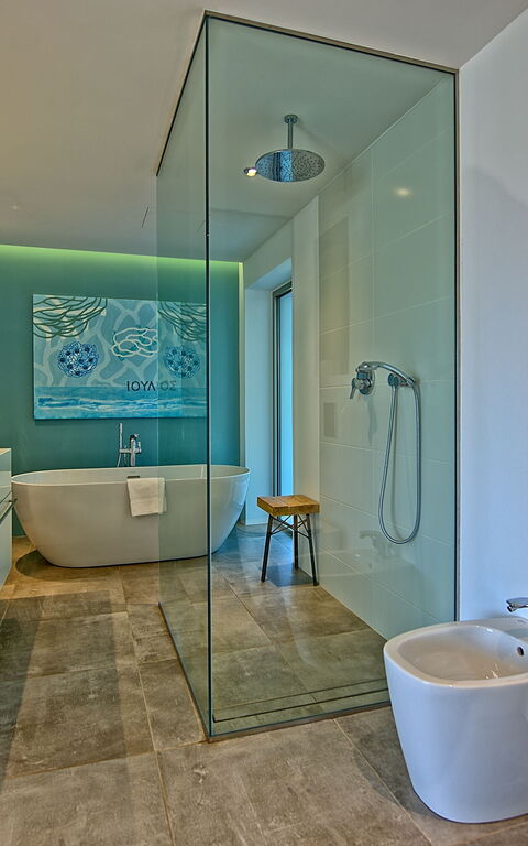 Villa Bluewhite: Bathroom