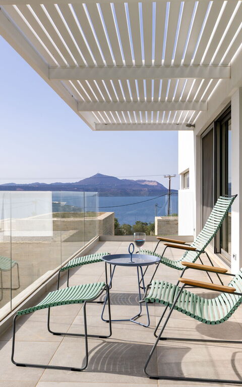 Villa Bluewhite: Balcony / Terrace / Patio, Outdoor, Scenic View