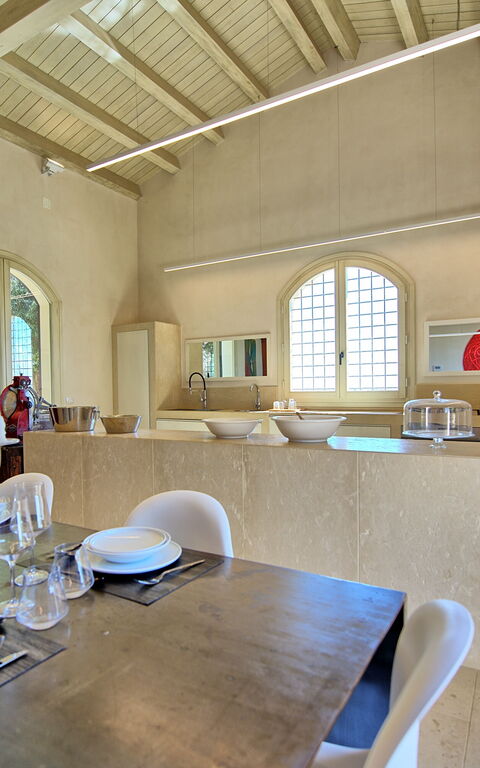 Tenuta Olearum: Dining Room, Kitchen