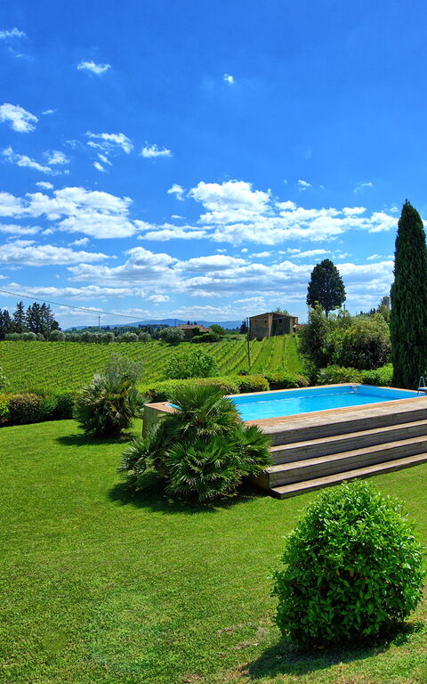 Villa Paneretta: Garden, Pool, Summer