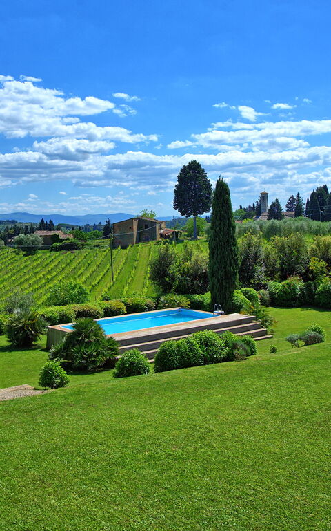 Villa Paneretta: Garden, Pool, Summer
