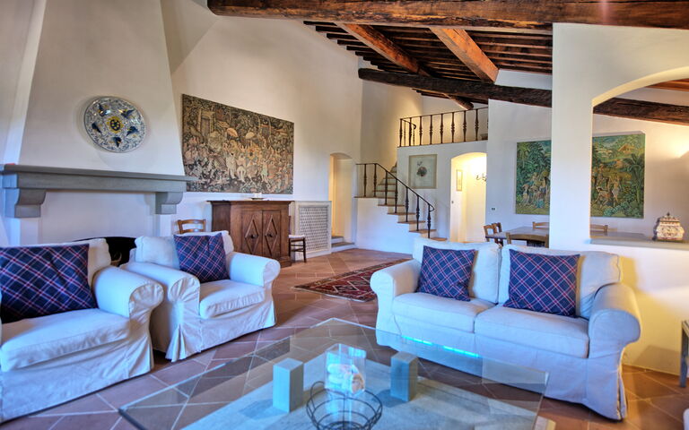 Villa Paneretta: Living Room