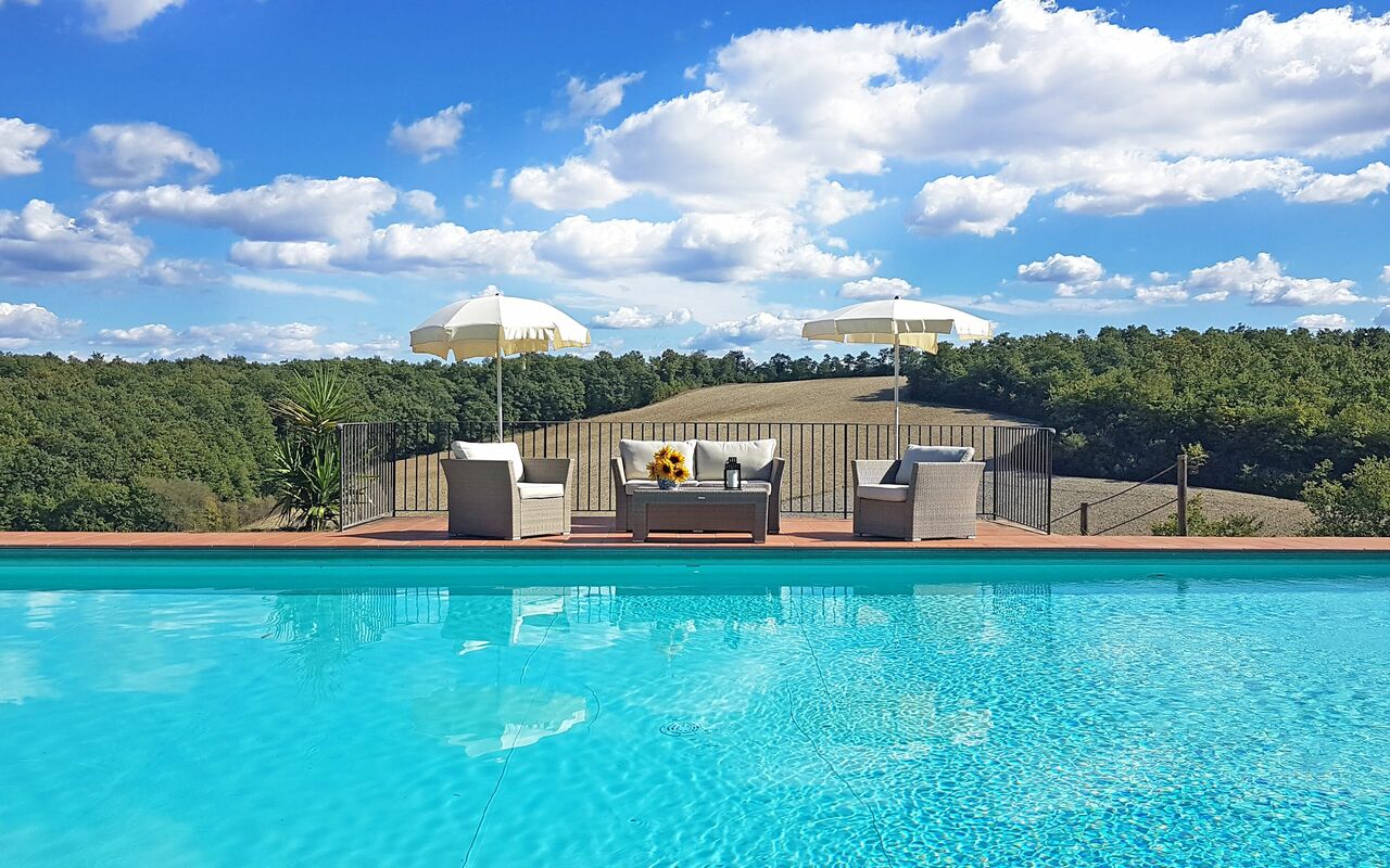 Casale Chieteno: Garden, Outdoor, Pool, Scenic View, Summer